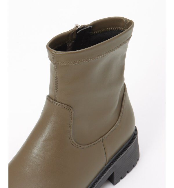 ikka「PUストレッチトラックソールブーツ」|その他|