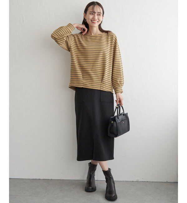 ikka「リップル裾タックプルオーバー」|その他|