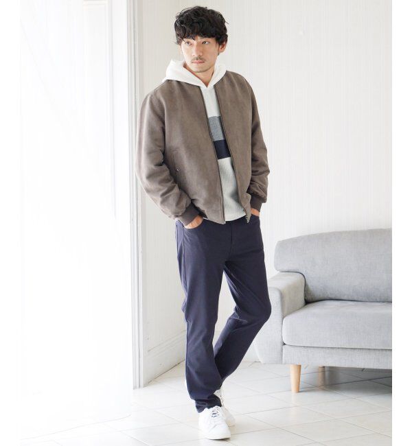 ikka「ブロックスジャカードパーカー」|パーカー|