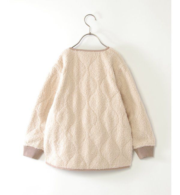 ikka kids「【親子おそろい】2WAYキルトボアジャケット（110~160cm）」|その他|