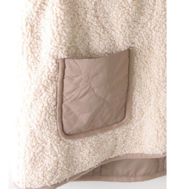 ikka kids「【親子おそろい】2WAYキルトボアジャケット（110~160cm）」|その他|