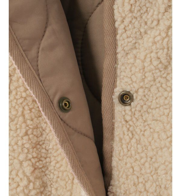 ikka kids「【親子おそろい】2WAYキルトボアジャケット（110~160cm）」|その他|