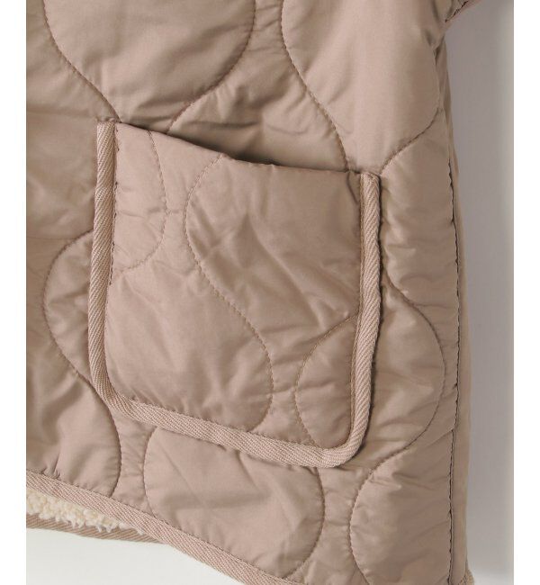 ikka kids「【親子おそろい】2WAYキルトボアジャケット（110~160cm）」|その他|