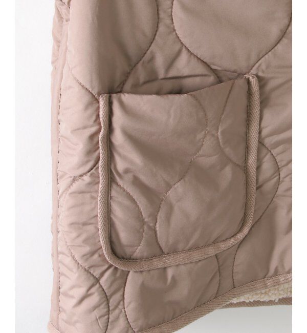 ikka kids「【親子おそろい】2WAYキルトボアジャケット（110~160cm）」|その他|