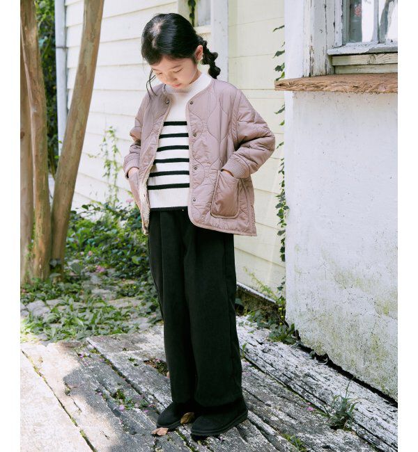 ikka kids「【親子おそろい】2WAYキルトボアジャケット（110~160cm）」|その他|