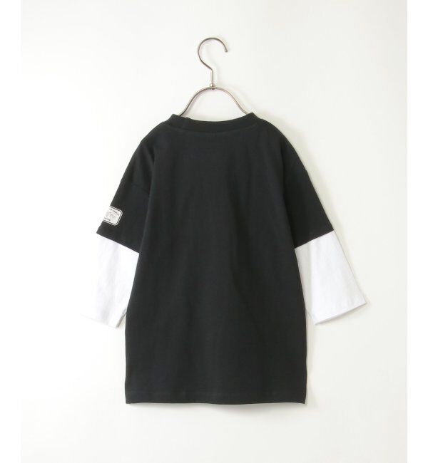 ikka kids「7分袖フェイクレイヤードT（120~160cm）」|Tシャツ・カットソー|