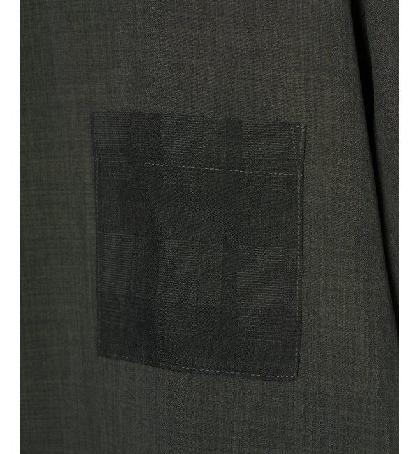 ikka「イージーケアリネンライクシャツT」|シャツ・ブラウス|