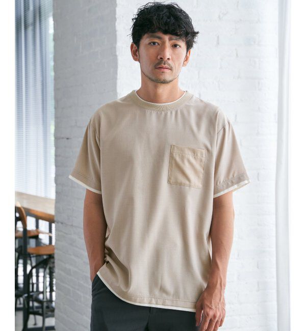 ikka「イージーケアリネンライクシャツT」|シャツ・ブラウス|