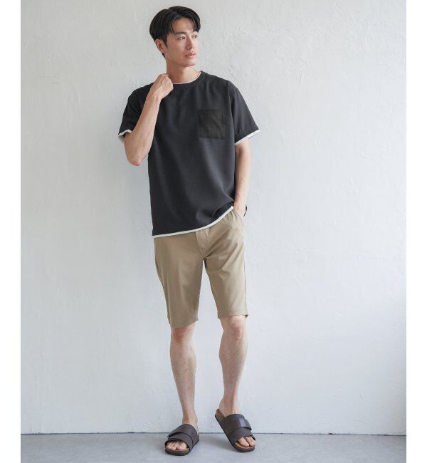 ikka「イージーケアリネンライクシャツT」|シャツ・ブラウス|