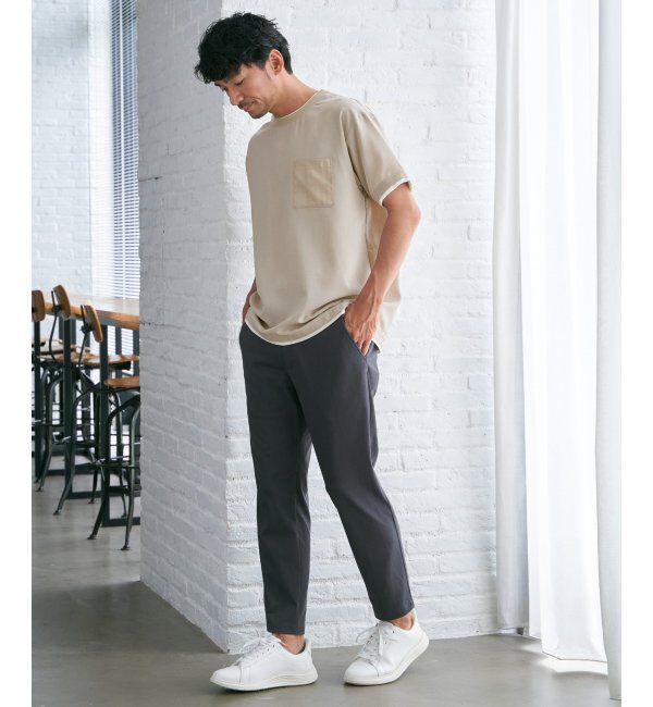 ikka「イージーケアリネンライクシャツT」|シャツ・ブラウス|