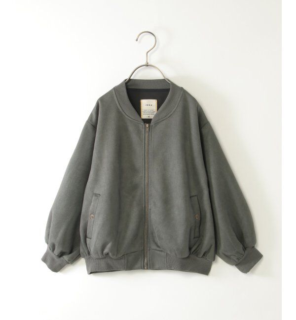 ikka kids「【親子コーデ】フェイクスエードリブブルゾン（110~160cm）」|その他|