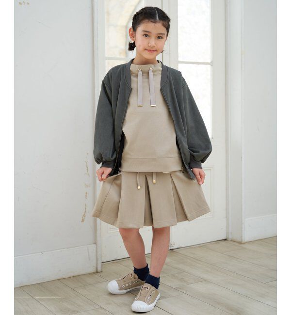 ikka kids「【親子コーデ】フェイクスエードリブブルゾン（110~160cm）」|その他|