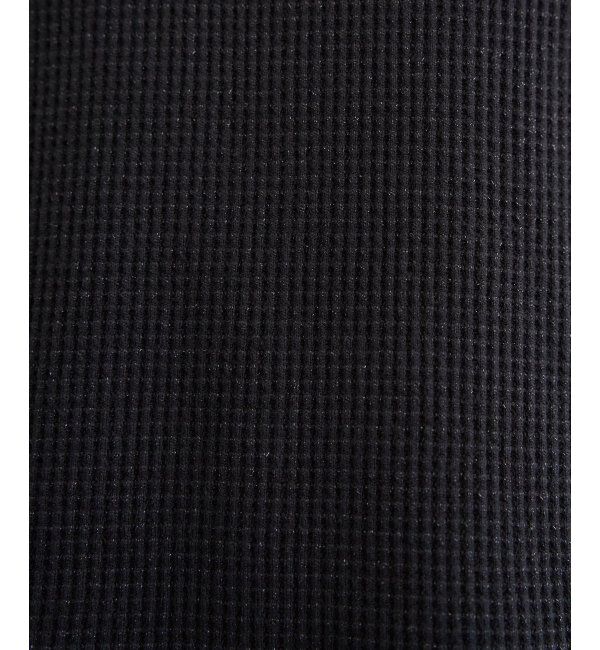 ikka「ラメワッフル裾リングドットプルオーバー」|その他|