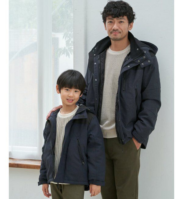ikka kids「【親子コーデ】中綿防風マウンテンパーカー（110~160cm）」|その他|