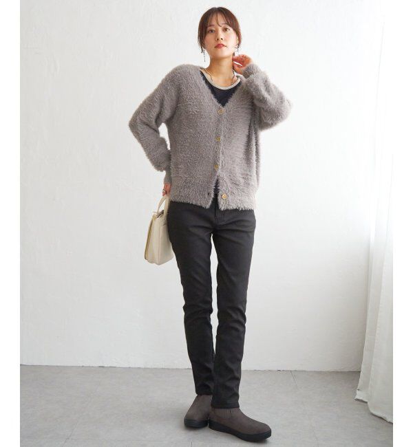 ikka「フェザーVネックカーディガン」|その他|