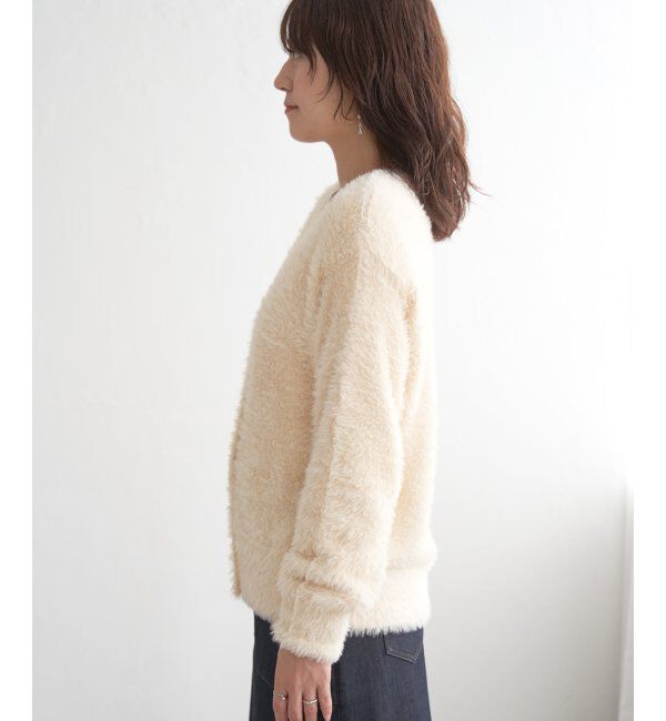 ikka「フェザーVネックカーディガン」|その他|