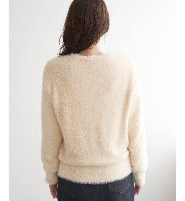 ikka「フェザーVネックカーディガン」|その他|