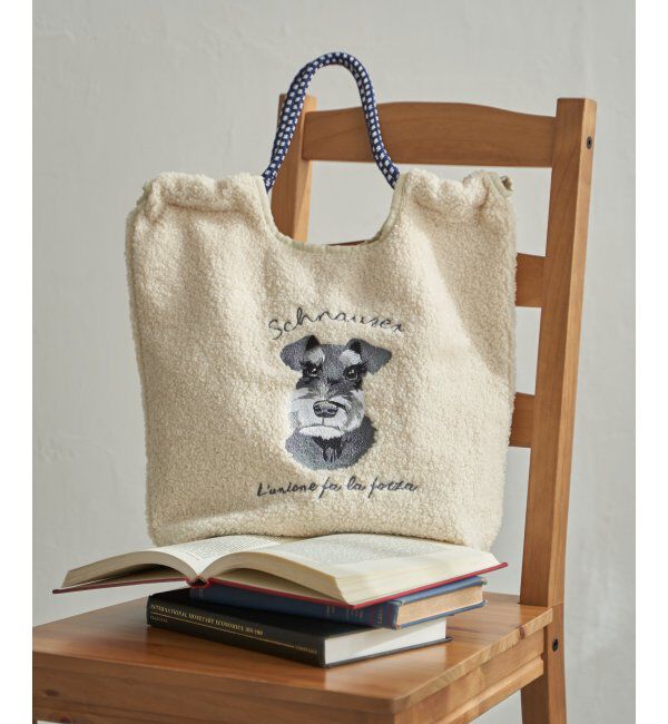 Lbc with Life「ボア刺繍コードトートバッグ」|その他|