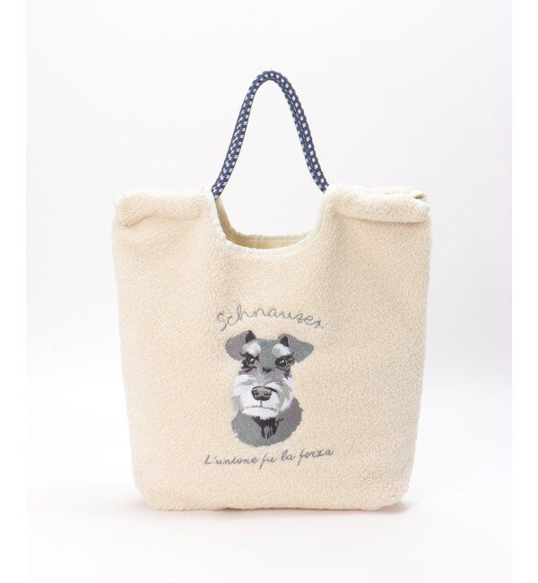 Lbc with Life「ボア刺繍コードトートバッグ」|その他|