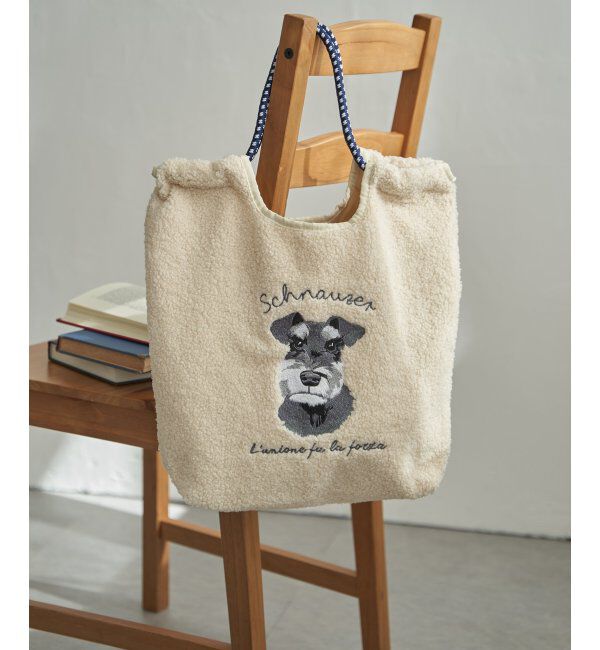 Lbc with Life「ボア刺繍コードトートバッグ」|その他|