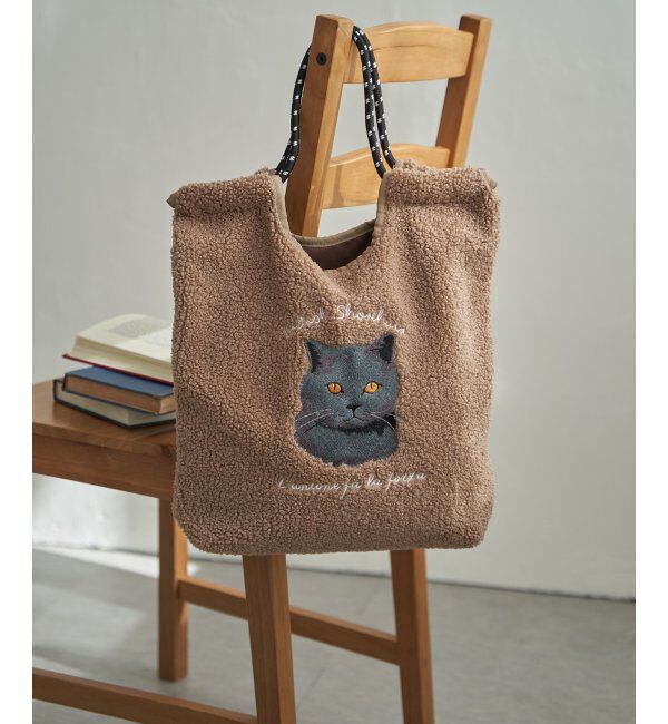Lbc with Life「ボア刺繍コードトートバッグ」|その他|