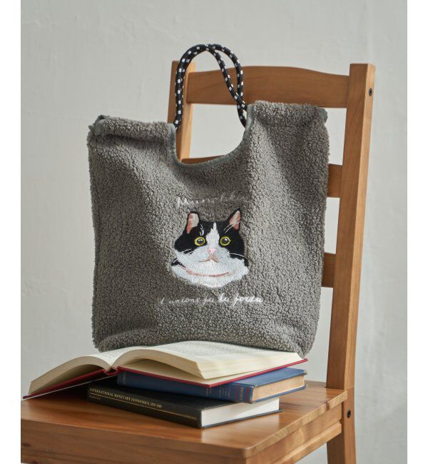 Lbc with Life「ボア刺繍コードトートバッグ」|その他|