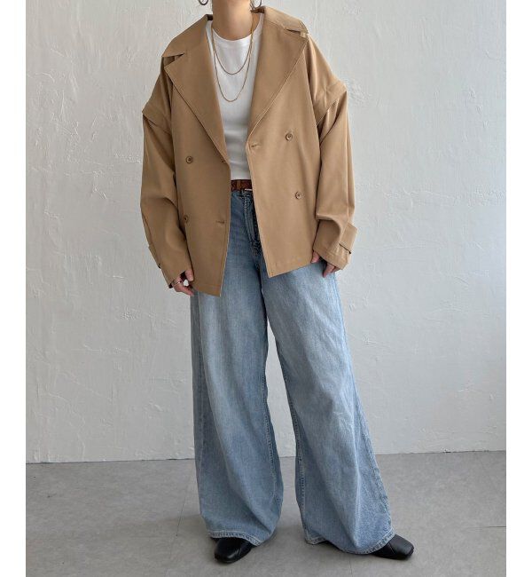 Lbc with Life「袖取り外しミドルコート」|その他|