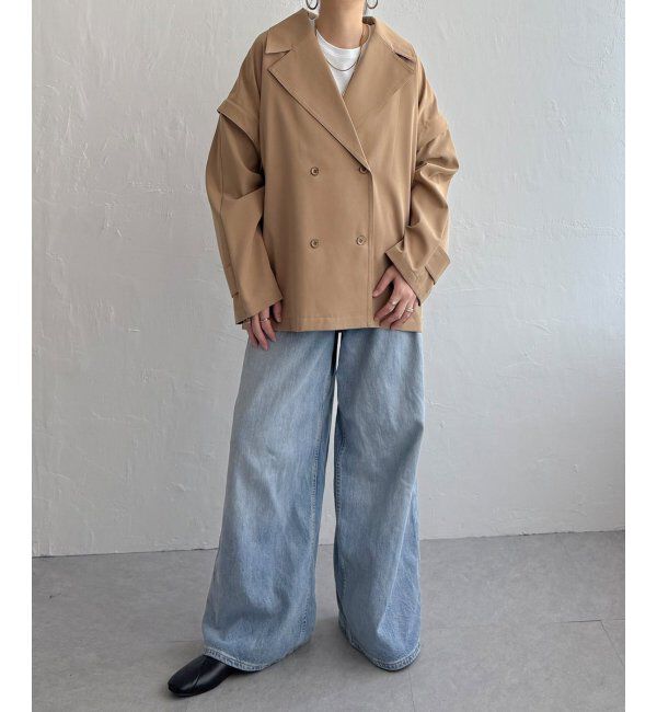 Lbc with Life「袖取り外しミドルコート」|その他|