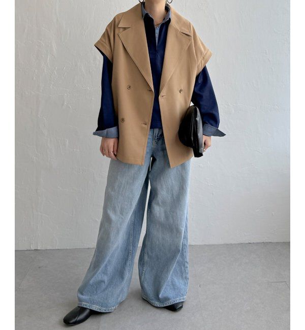 Lbc with Life「袖取り外しミドルコート」|その他|