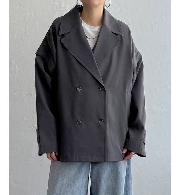 Lbc with Life「袖取り外しミドルコート」|その他|