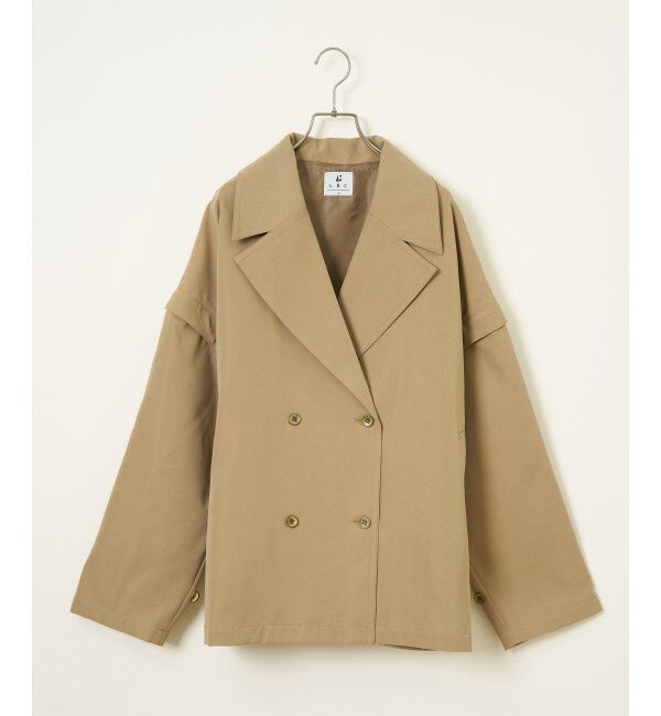 Lbc with Life「袖取り外しミドルコート」|その他|