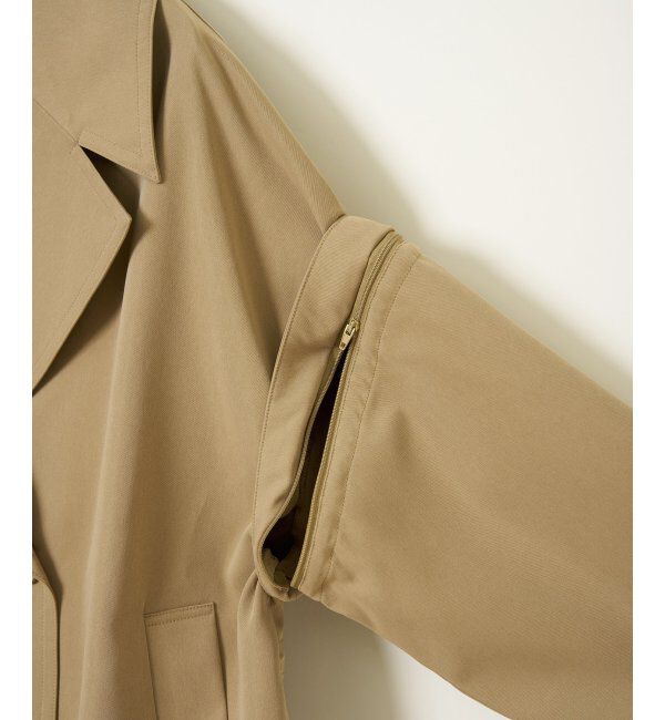 Lbc with Life「袖取り外しミドルコート」|その他|