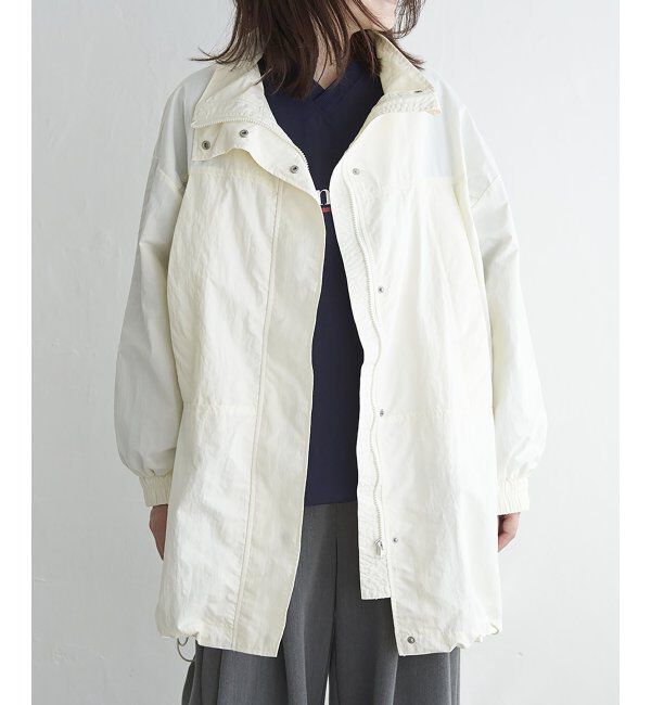 VENCE share style「ナイロンモンスターコート」|その他|アイボリー