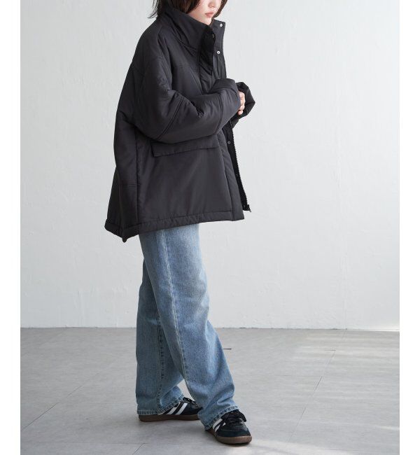 VENCE share style「スタンド中綿コート」|その他|