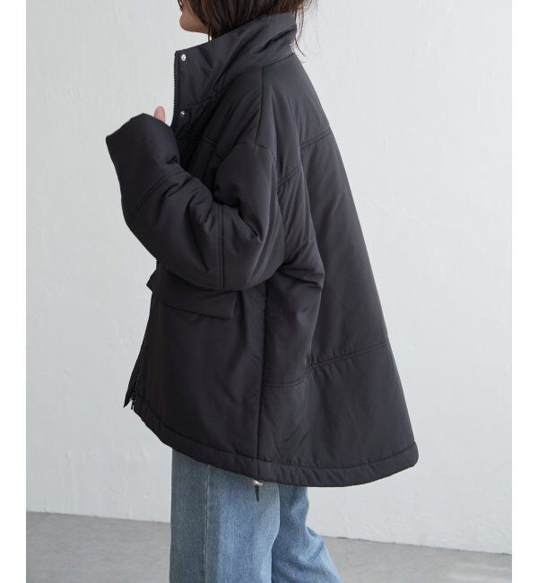 VENCE share style「スタンド中綿コート」|その他|