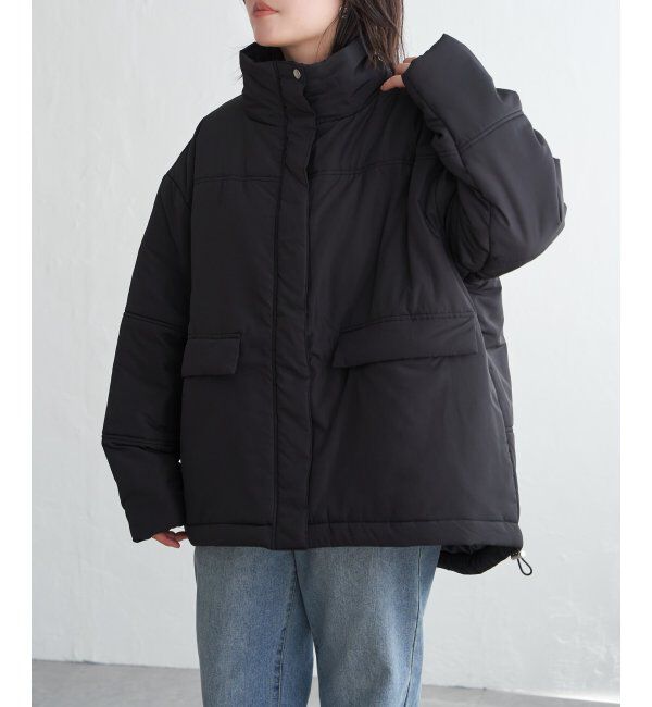 VENCE share style「スタンド中綿コート」|その他|