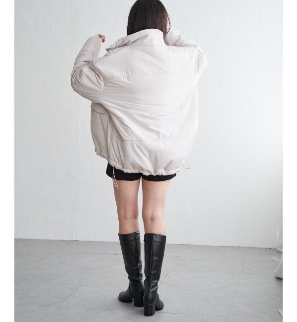 VENCE share style「スタンド中綿コート」|その他|