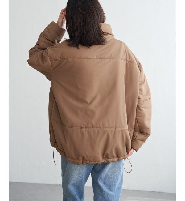 VENCE share style「スタンド中綿コート」|その他|