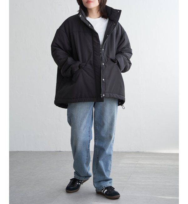 VENCE share style「スタンド中綿コート」|その他|