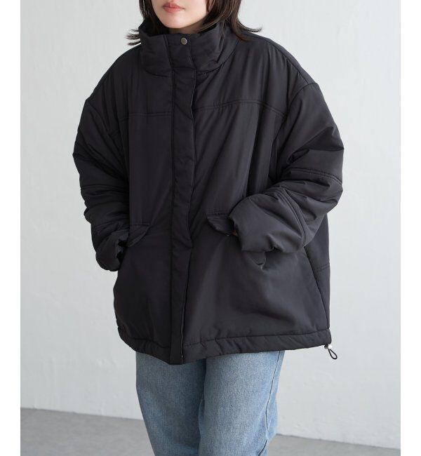 VENCE share style「スタンド中綿コート」|その他|