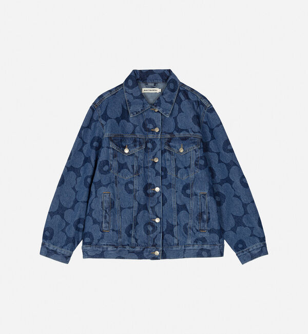 Marimekko「Maridenim Murros Unikko ジーンズジャケット」|その他|