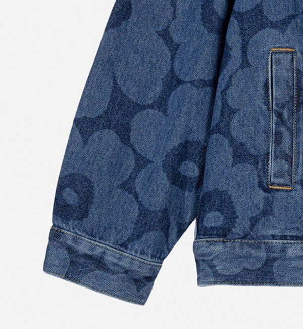 Marimekko「Maridenim Murros Unikko ジーンズジャケット」|その他|