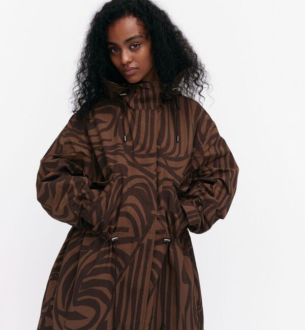 Marimekko「【一部店舗・オンラインストア限定】Kaartaa Jokuraita コート」|その他|