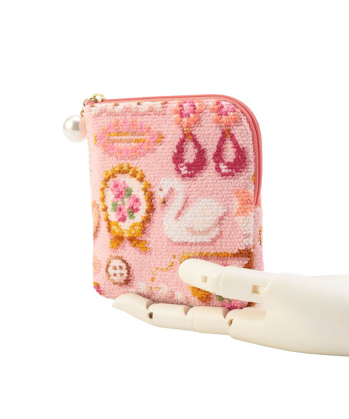 LOVERARY BY FEILER「ドレスアップガール　スクエアポーチ　L/DUP-257140」|ポーチ|