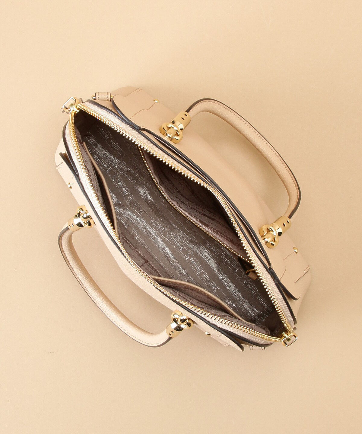 Samantha Thavasa「アベクトワ レザーハンドバッグ」|ハンドバッグ|