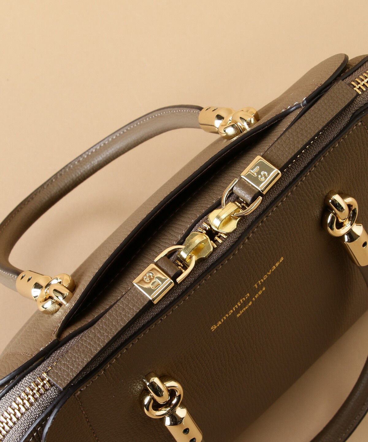 Samantha Thavasa「アベクトワ レザーハンドバッグ」|ハンドバッグ|