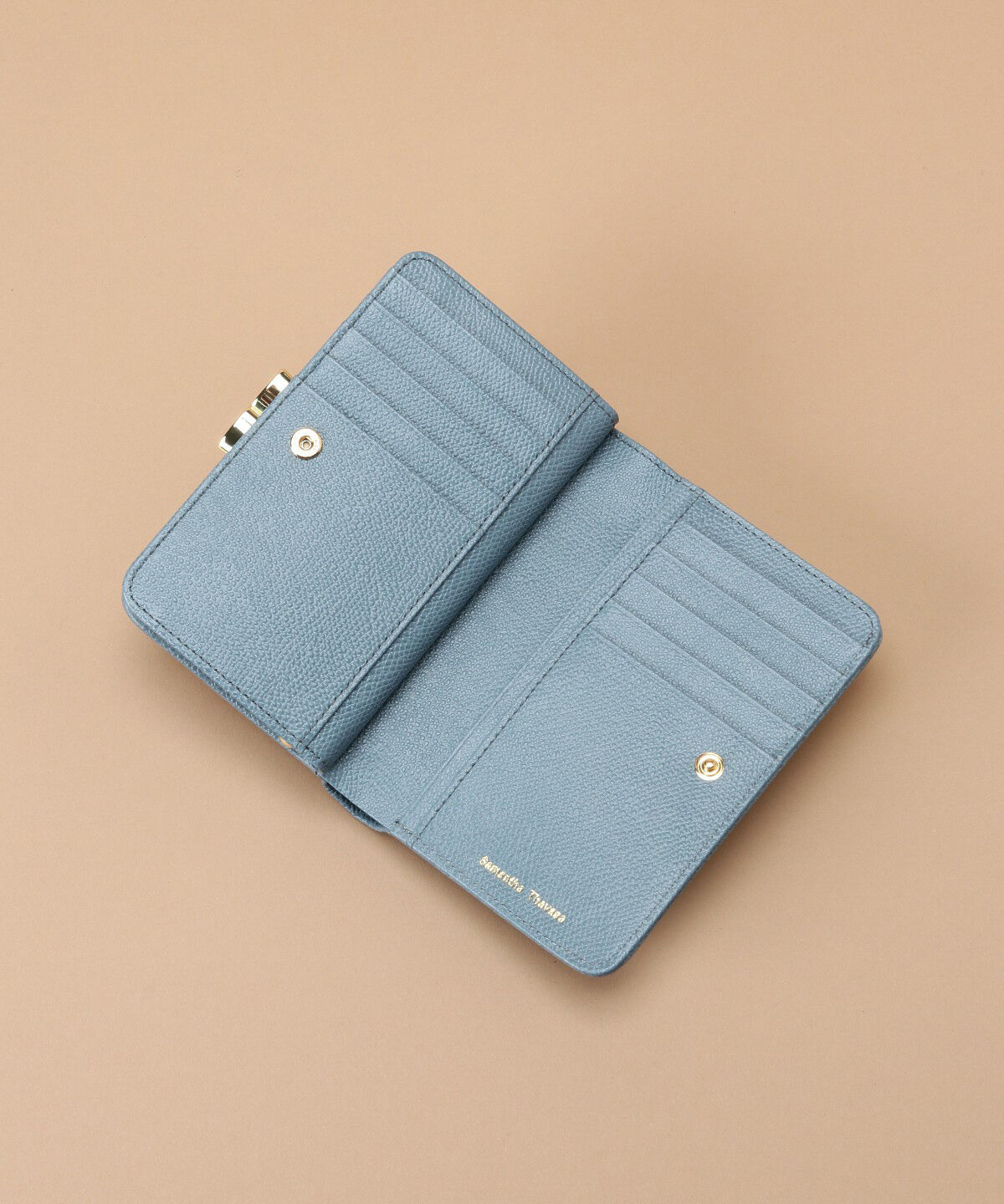 Samantha Thavasa「ST Jacquard 二つ折り口金財布」|財布|