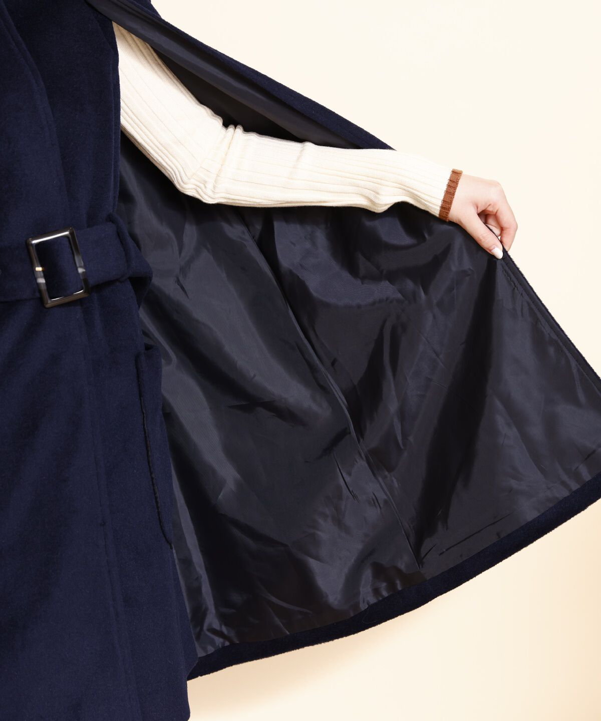 REDYAZEL「ファーカラースリットスリーブコート」|その他|