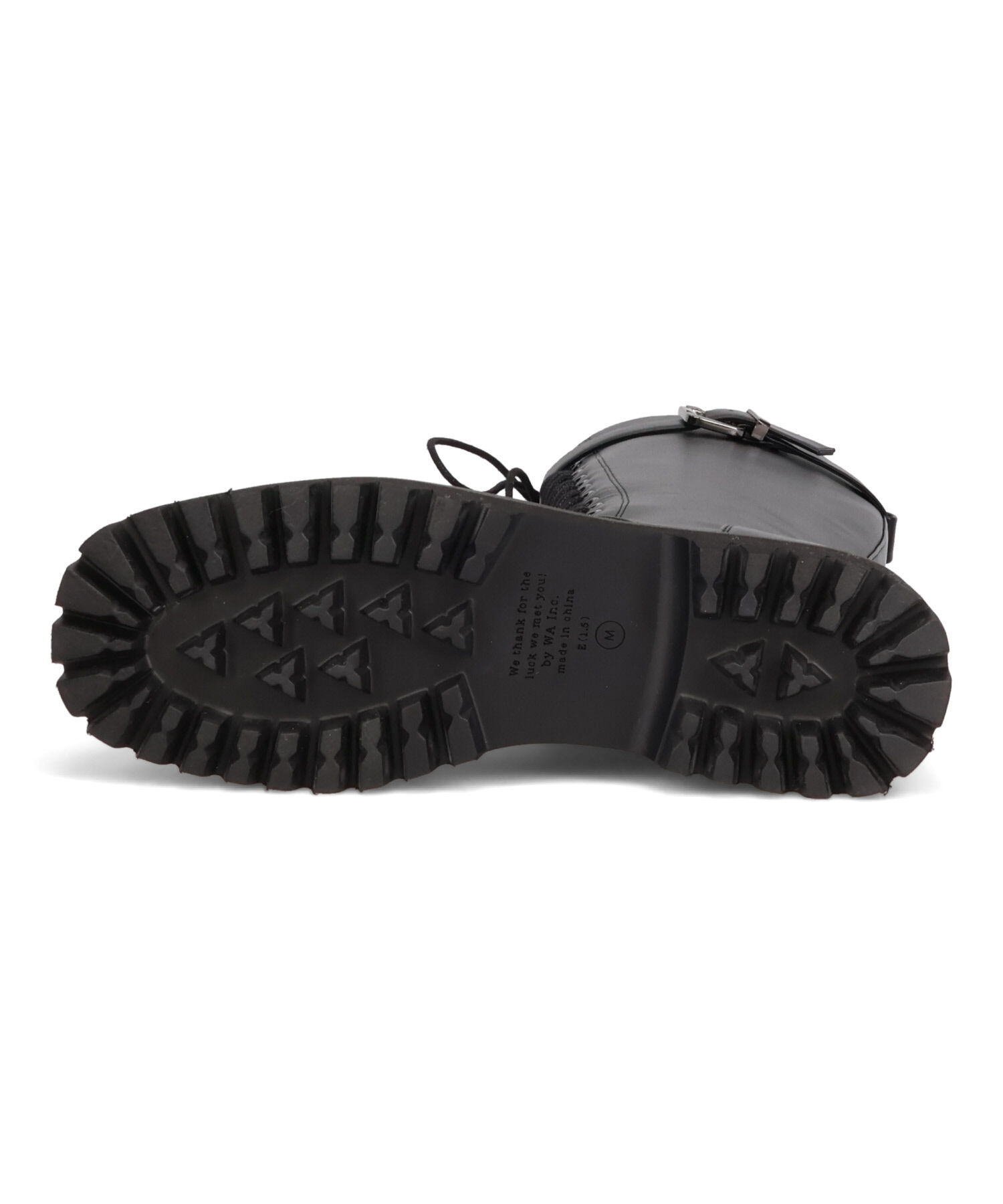 ORiental TRaffic「●2025秋冬新作●サイドベルト レースアップ ロングブーツ /55501 ストレッチ」|ロングブーツ|