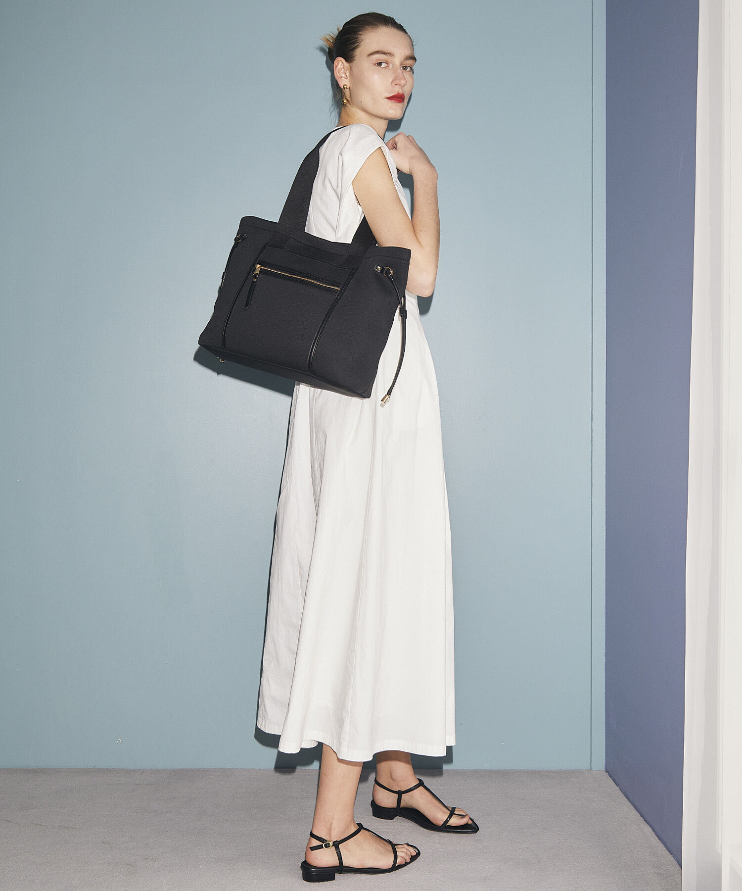 TOPKAPI TREASURE「【新色追加】【TREASURE TOPKAPI】ネオプレン フロントポケット 2way トートバッグ」|トートバッグ|